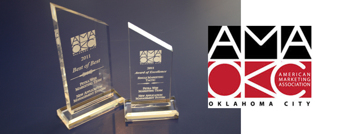 Petra Marketing Team Honored At AMA-Oklahoma City Awards